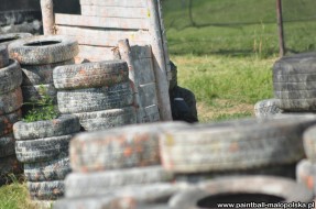 zamaskowany paintball