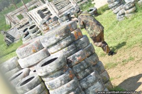 biegamy na paintballu