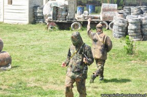 paintball na arenie Krakowieskiej