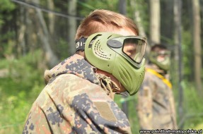 Skupienie na Paintballu